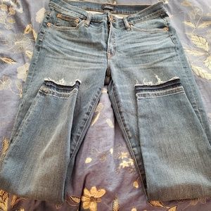J Crew cropped skinny jeans sz 30 nwot